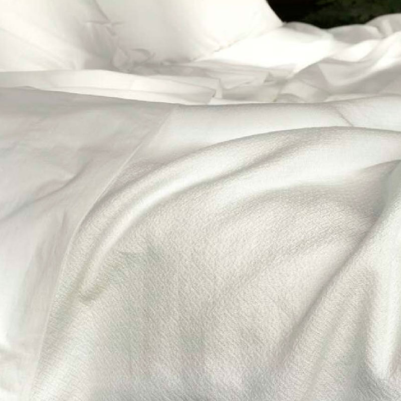 Cotton percal bed sheets set