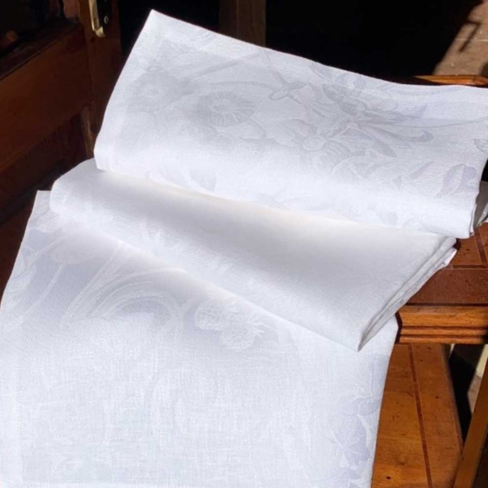 Linen napkin Tivoli - White