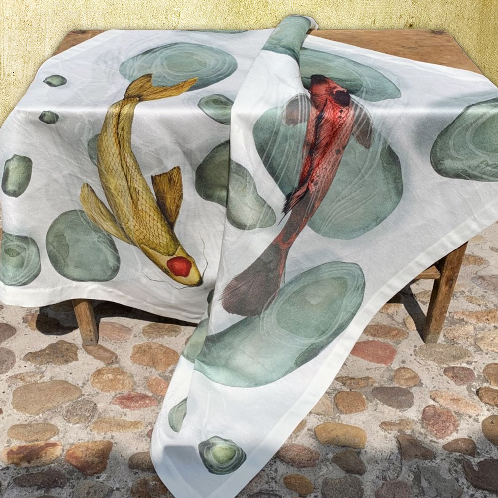 Tablecloth Carpe- La Bottega di Casa