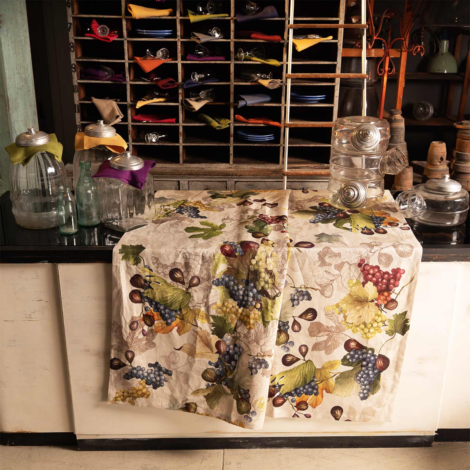 Linen Tablecloth Doucers- La Bottega di Casa