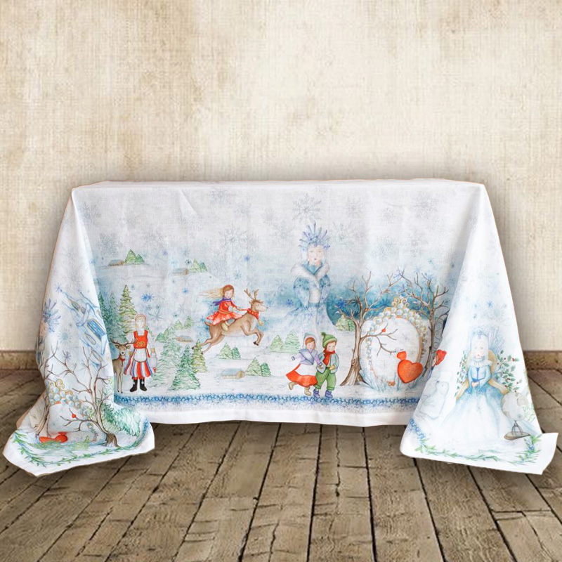 Linen Tablecloth Elsa - La bottega di Casa