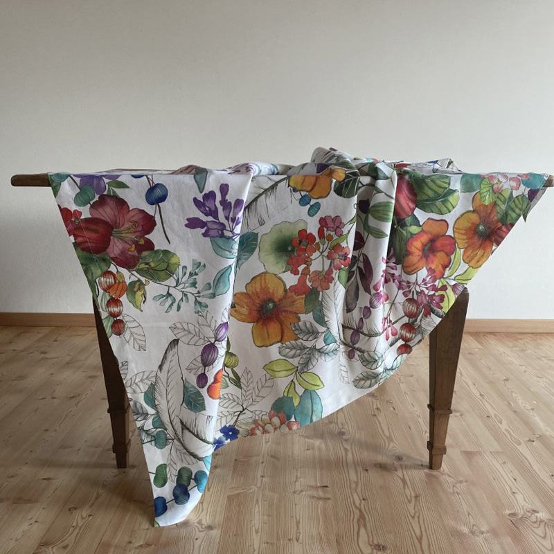 Hemp Tablecloth Maui- La Bottega di Casa