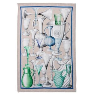 Tea Towel Cheers Blu
