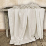 Stone Washed Tablecloth Panna