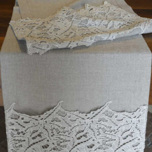 Table Runner With Lace