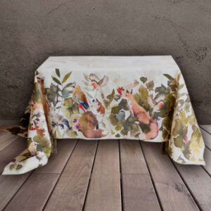 Linen Tablecloth Foxy