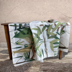 Linen Tablecloth Palmier