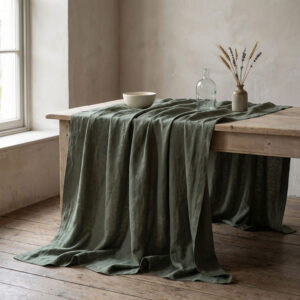 Linen Tablecloth Vintage Pino Mugo