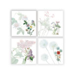 Set of 4 Napkins Spring