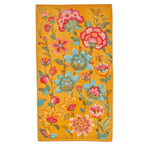 Beach Towel Fantasia di Fori - Giallo