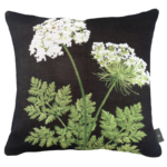 Decorative Pillow 2 Umbels black – 50x50 cm