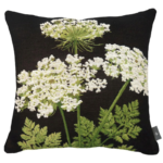 Decorative Pillow 3 Umbels black – 50x50 cm