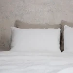 lenzuola stone washed bianco