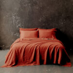 bed sheets stone washed