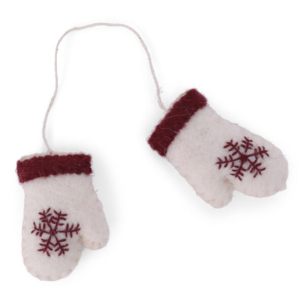 Mittens - White