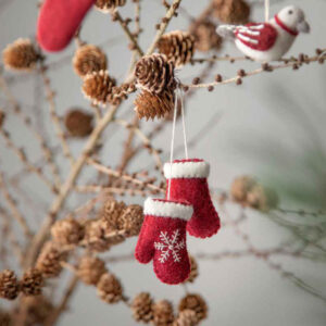 Mittens - Red