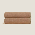 Throw Bamboo color Biscotto