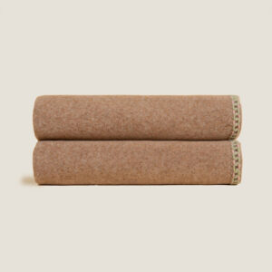 Throw Bamboo color Biscotto