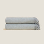 Throw Bamboo color grey