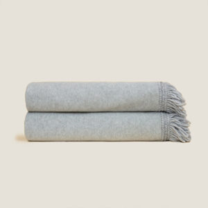 Throw Bamboo color grey