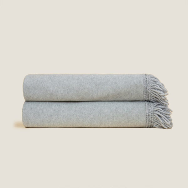 Throw Bamboo color grey