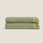 Throw Bamboo color Muschio