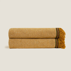 Throw Bamboo color Zafferano