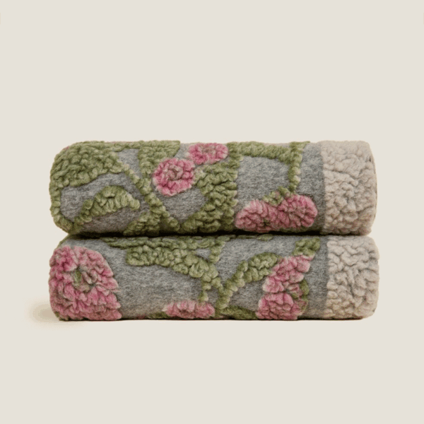Boiled Wool Throw