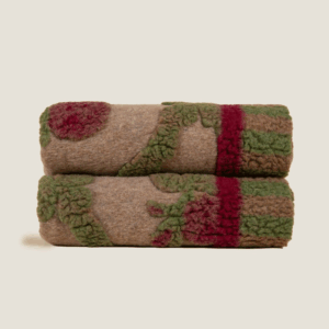 Boiled Wool Throw