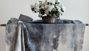 Coated linen tablecloth: a timeless choice for modern living