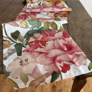 Table Runner Peony