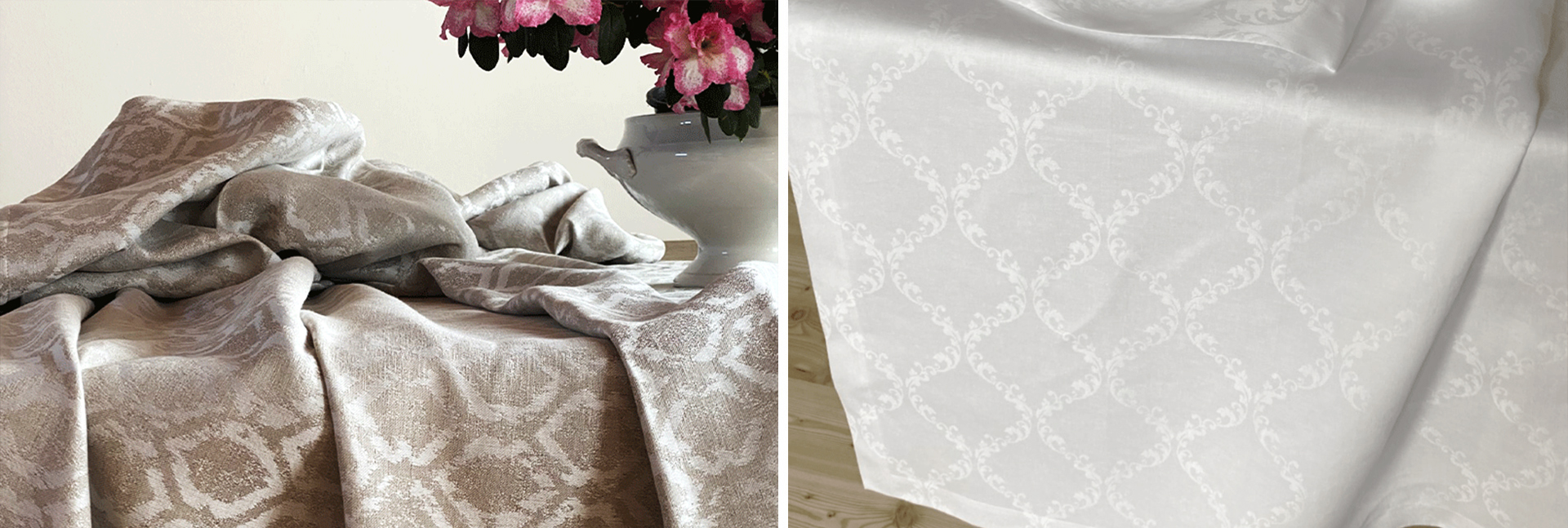 Linen tablecloths