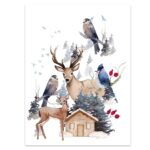 Tea Towel Buck 1