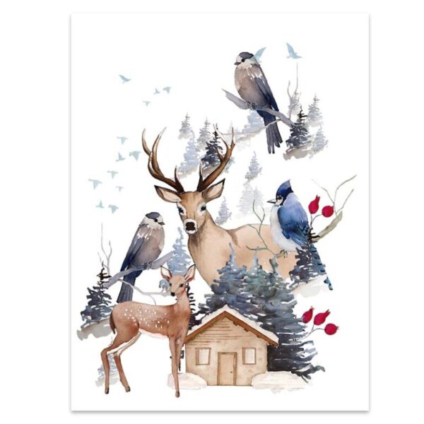 Tea Towel Buck 1 - Image 1
