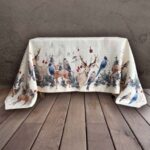 Linen Tablecloth Buck