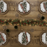 Napkin linen and hemp Acer