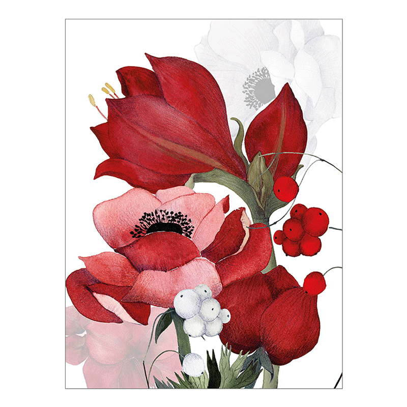 Tea Towel Anemoni-la-bottega-di-casa Tea Towel Anemoni