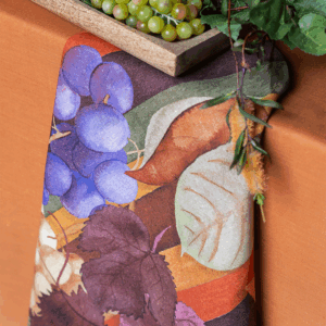 Tea Towel with grapes