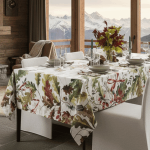 Linen Tablecloth Oak