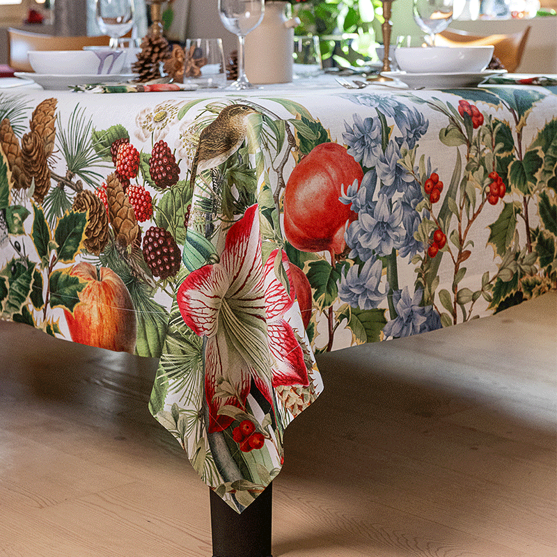 Linen Tablecloth Natalia-la-bottega-di-casa Linen Tablecloth Natalia
