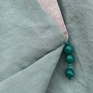 Linen Sack Bag · Frosty Green